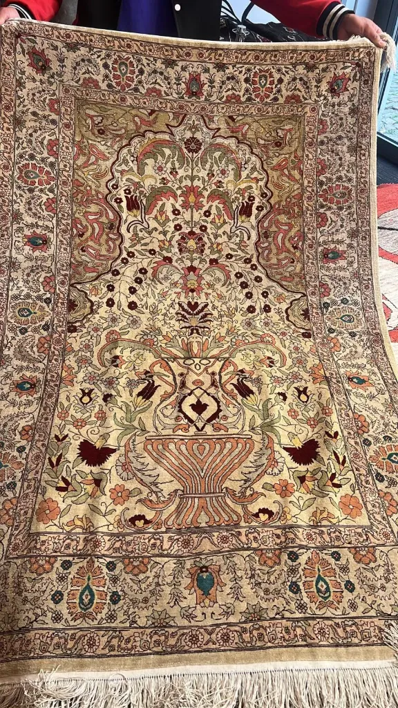 Hereke soie 170 x 105